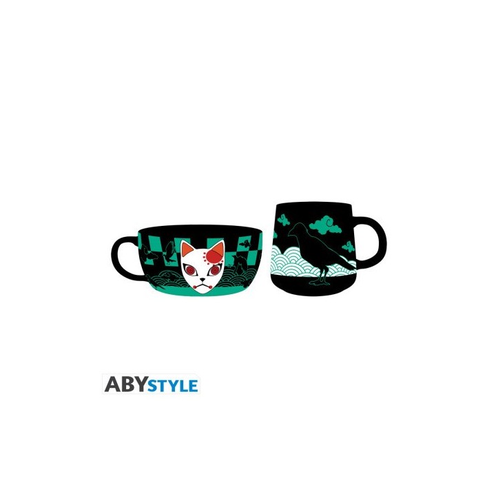 ABYSTYLE DEMON SLAYER - Breakfast Set: Tazza + Bowl