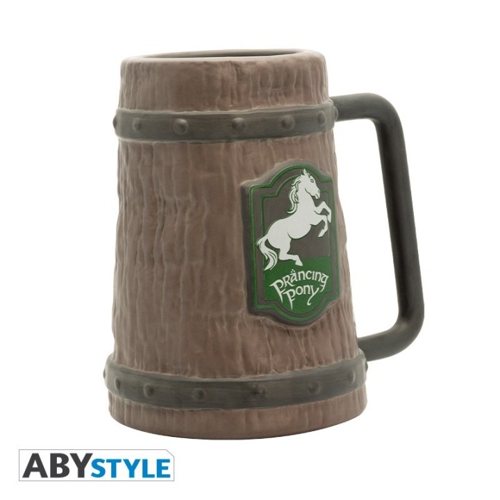 ABYSTYLE The Lord Of The Ring - Prancing Poney BOCCALE 3D 450ml