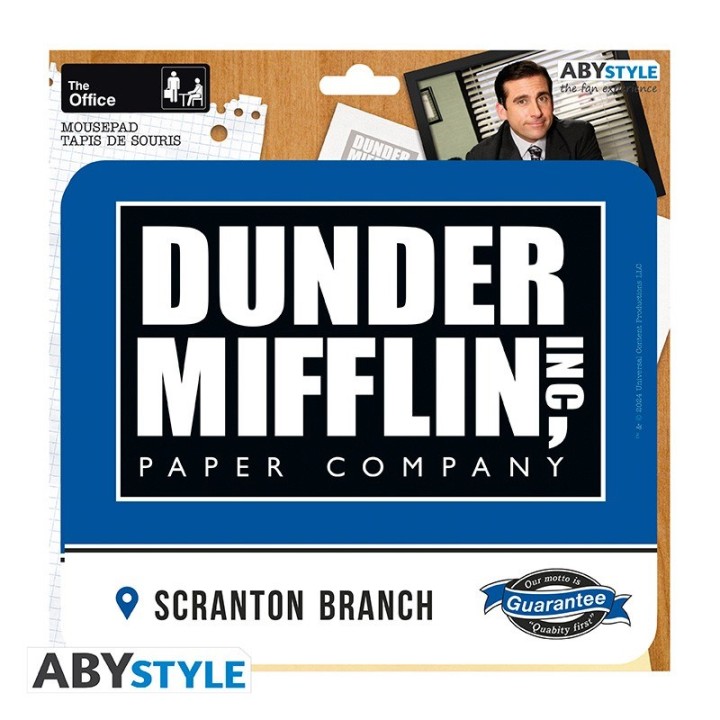 ABYSTYLE THE OFFICE - Tappetino mouse: "Dunder Mifflin"