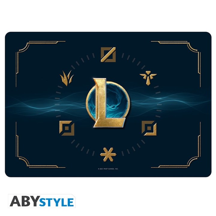 ABYSTYLE LEAGUE OF LEGENDS - Mousepad: "Hexteck Logo"