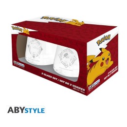 ABYSTYLE POKEMON - 2 Glass Set - Espeon & Umbreon EUROPE x2