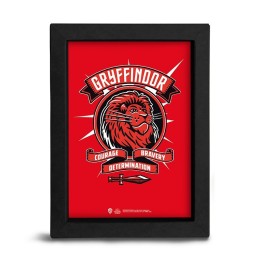 ABYSTYLE Harry Potter - Poster incorniciato 15x20cm : POP Color " Gryffindor"