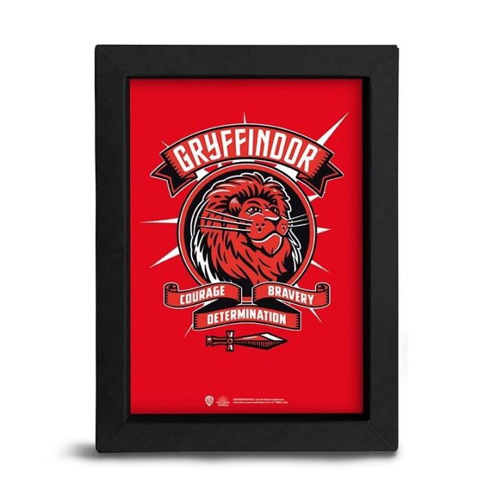 ABYSTYLE Harry Potter - Poster incorniciato 15x20cm : POP Color " Gryffindor"