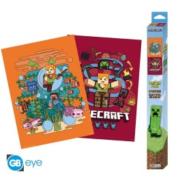 ABYSTYLE MINECRAFT - Set 2 Posters: " Core Minecraft"