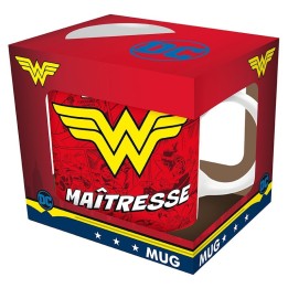 ABYSTYLE Wonder Woman - Tazza 320ml : " L'AUTHENTIQUE "W" MAÎTRESSE"