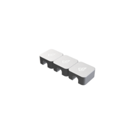 DEZCTOP ACC. PORTACAVI MAGNETICO AC-MGCHR3-SV1 (ARGENTO)