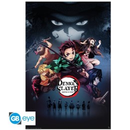 ABYSTYLE DEMON SLAYER - Poster grande: "Gruppo" (91.5x61)