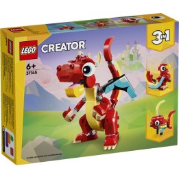 LEGO 31145 CREATOR - Drago rosso