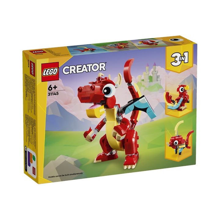 LEGO 31145 CREATOR - Drago rosso