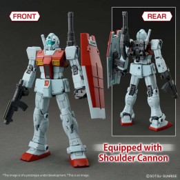 93185 - BANDAI - HG Gm Shoulder Cannon / Missile Pod 1/144