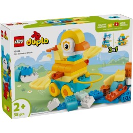 LEGO 10448 Animali su ruote 3 in 1