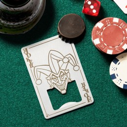 PALADONE - Joker Playing Card Bottle Opener