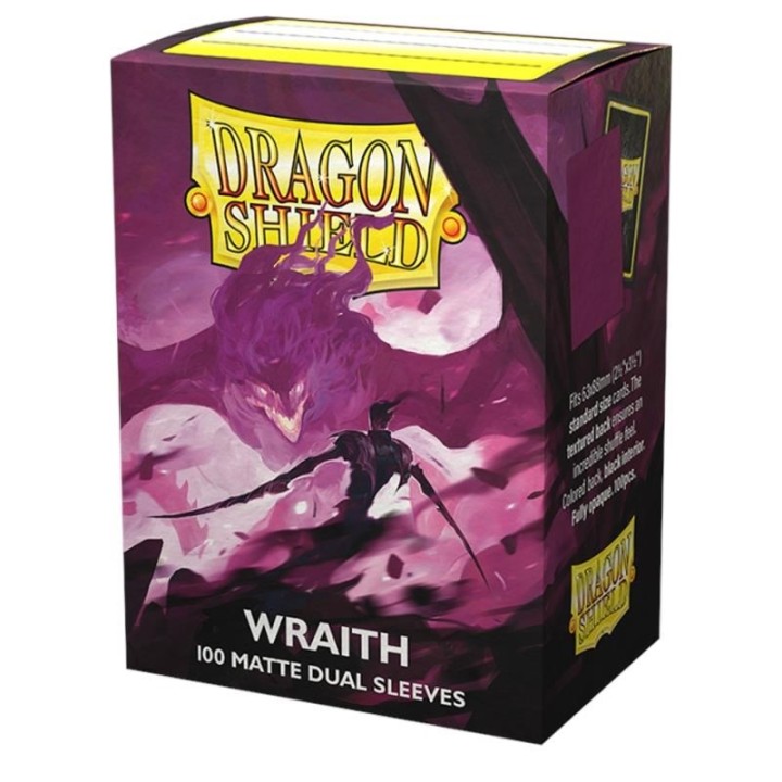 DRAGON SHIELD Dual Matte Sleeves - Wraith 'Alaric, Chaos Wraith' (100 Sleeves)