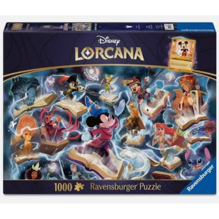 RAVENSBURGER LORCANA Glimmers of the Realm : Steel 1000 pz