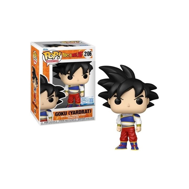 FUNKO POP Animation: Dragon Ball Z- Goku Yardrat w/Chase(Exclusive) 9 cm