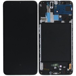 DISPLAY LCD + TOUCHSCREEN DISPLAY COMPLETO + FRAME PER SAMSUNG GALAXY.