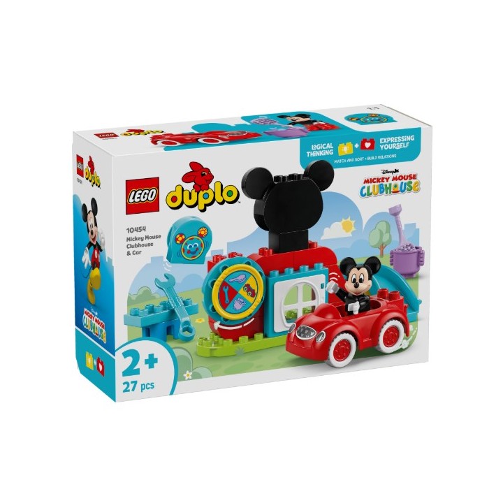 LEGO 10454 DUPLO DISNEY - La casa e l’auto di Topolino