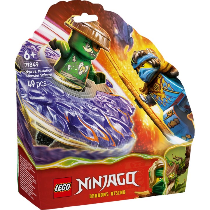 LEGO 71849 Ninjago - Nya contro Spinner Mostro della Mutazione