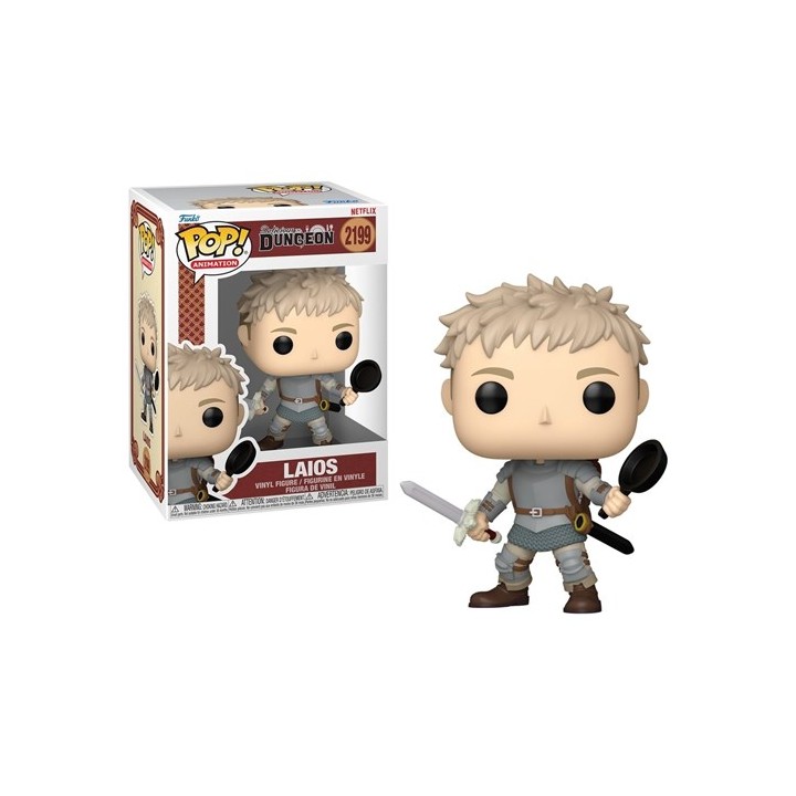 FUNKO POP Animation: Delicious In Dungeon - 2199 Laios With Chase 9cm