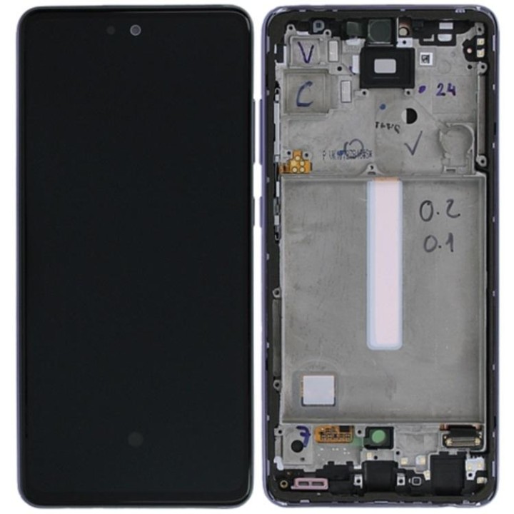 TOUCHSCREEN + DISPLAY LCD DISPLAY COMPLETO + FRAME PER SAMSUNG GALAXY.