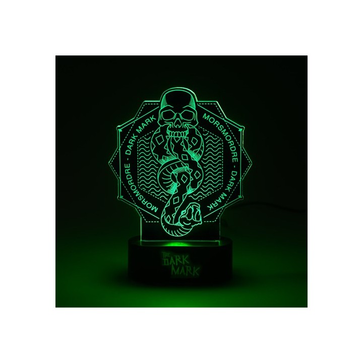 ERIK. HARRY POTTER LAMPADA LED DA TAVOLO HARRY POTTER MARCHIO NERO