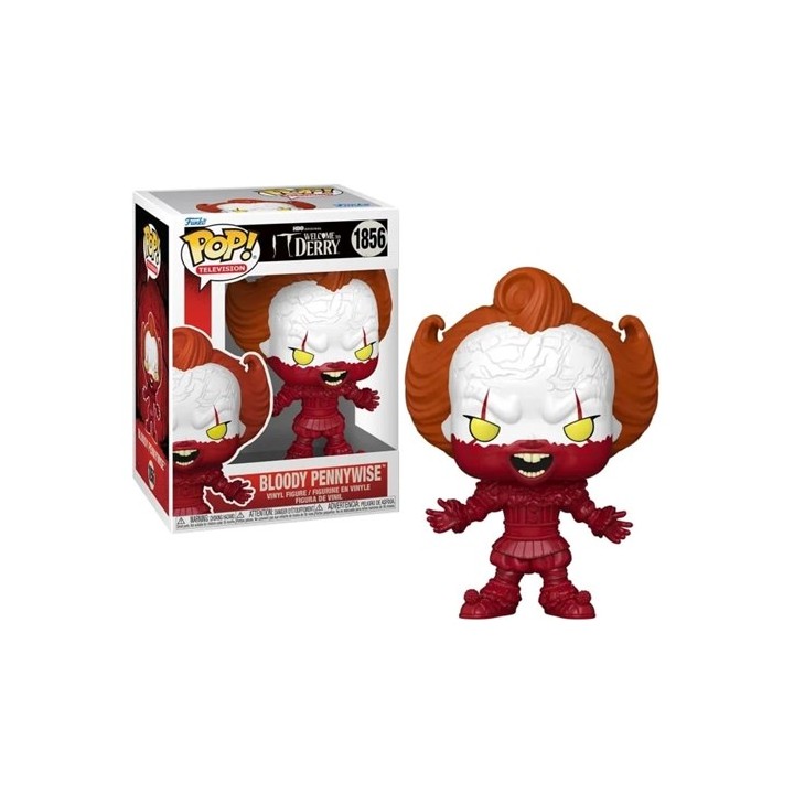 FUNKO POP Television: IT Welcome To Derry - 1856 Bloody Pennywise 9cm