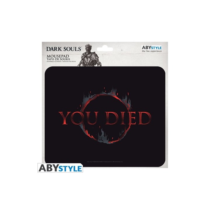 ABYSTYLE DARK SOULS - Tappettino per mouse flessibile: " You Died"