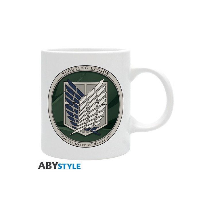 ABYSTYLE ATTACK ON TITAN - Tazza 320 ml: "Scout Legion"