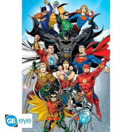 ABYSTYLE DC COMICS - Poster grande: "DC Comics Rebirth" (91.5x61)