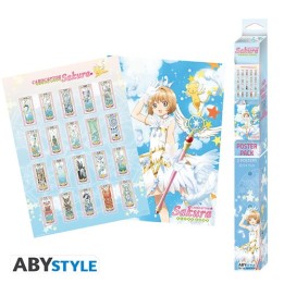 ABYSTYLE CARDCAPTOR SAKURA - Set 2 Poster: "Artworks" (52x38)