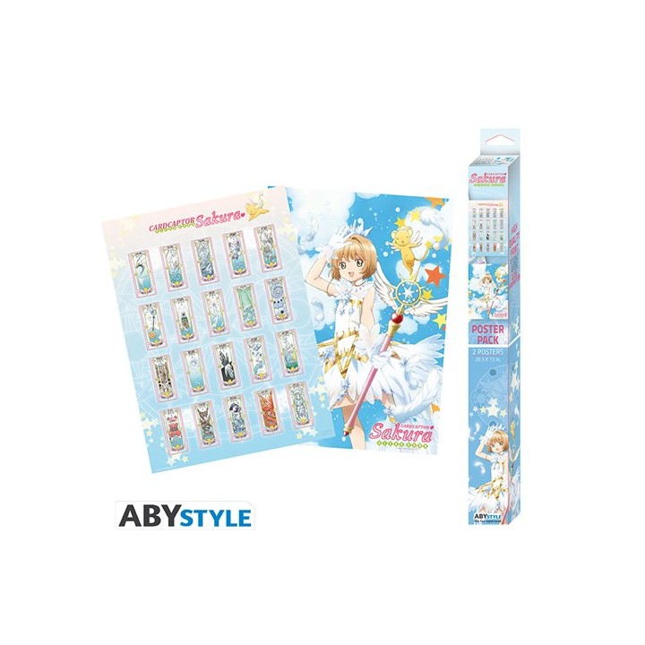 ABYSTYLE CARDCAPTOR SAKURA - Set 2 Poster: "Artworks" (52x38)