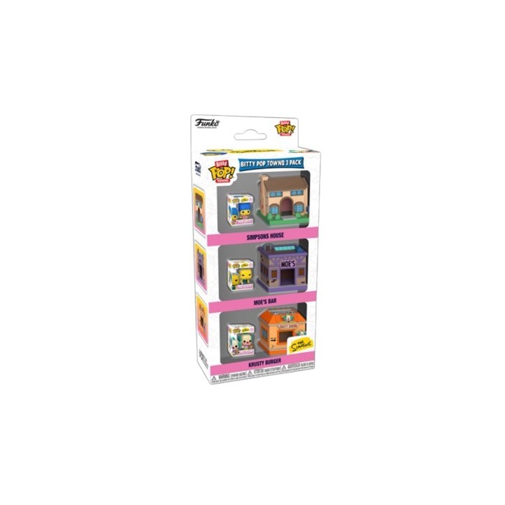 FUNKO Bitty POP Towns The Simpsons - Springfield 3pz