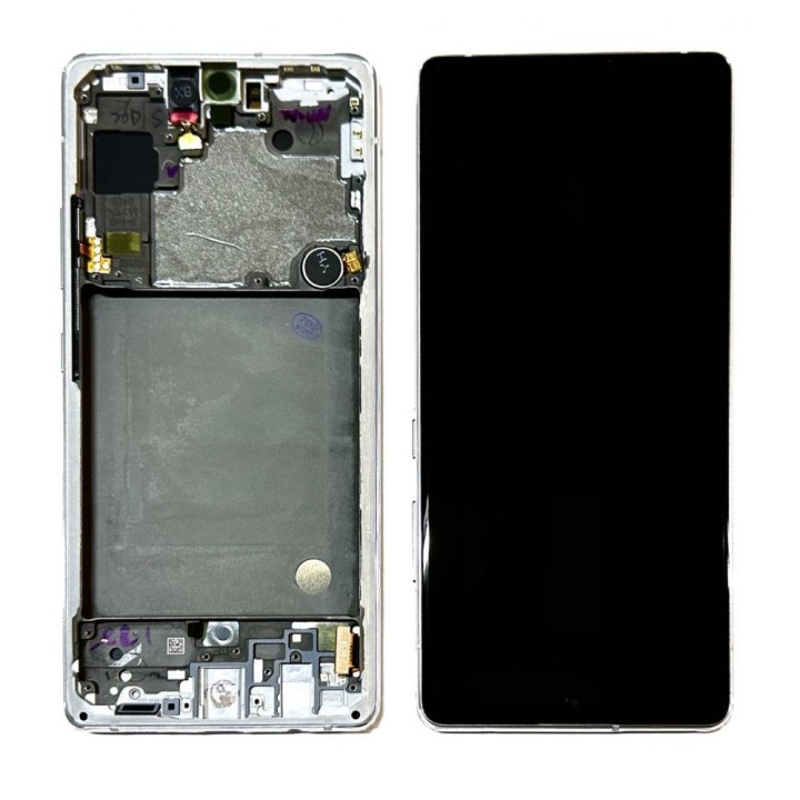 TOUCHSCREEN + DISPLAY LCD DISPLAY COMPLETO + FRAME PER SAMSUNG GALAXY.
