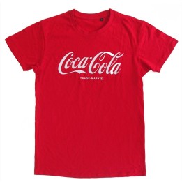 COCA COLA - "LOGO" T-shirt S rossa