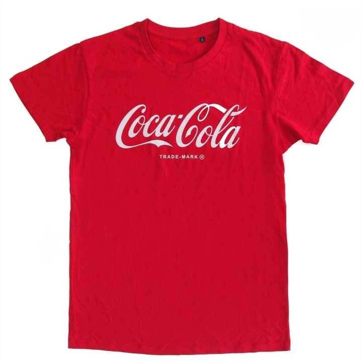 COCA COLA - "LOGO" T-shirt S rossa
