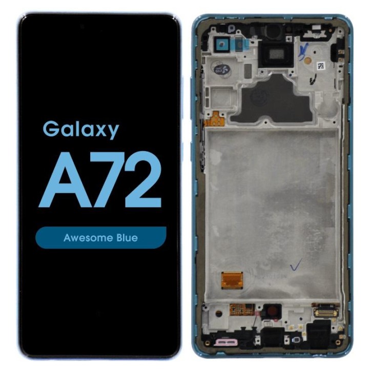DISPLAY LCD + TOUCHSCREEN DISPLAY COMPLETO + FRAME PER SAMSUNG GALAXY.