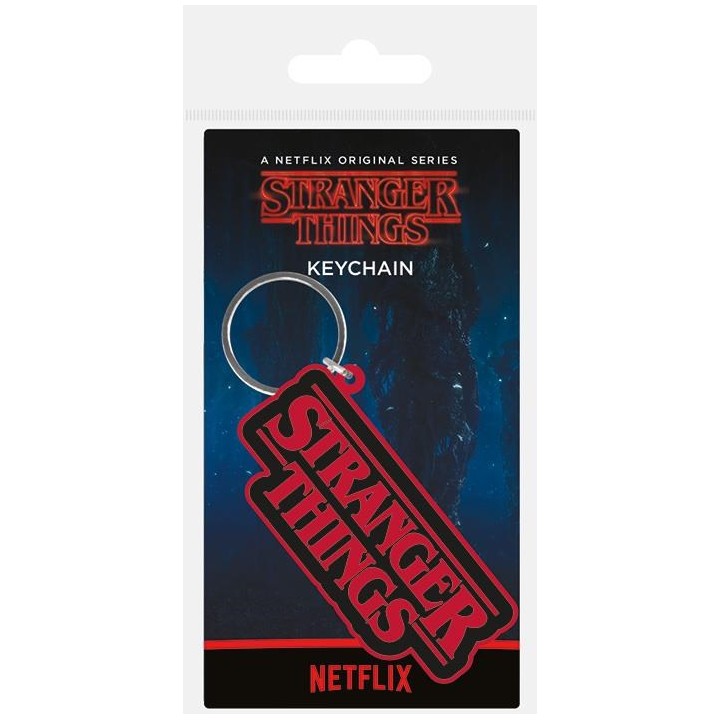 PYRAMID STRANGER THINGS - PORTACHIAVI IN GOMMA: LOGO