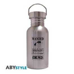 ABYSTYLE ONE PIECE - Bottiglia in acciaio: "Wanted Luffy"