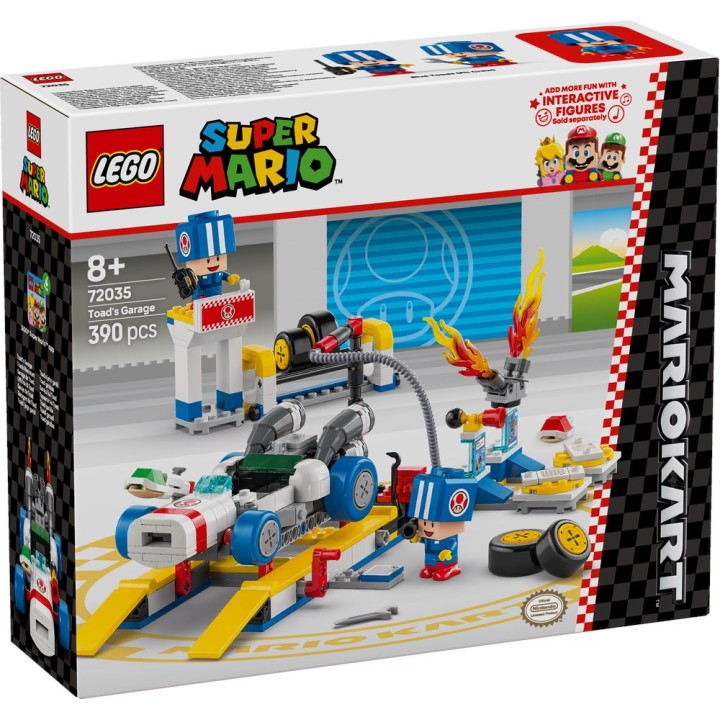 LEGO 72035 SUPER MARIO - Mario Kart: Officina di Toad