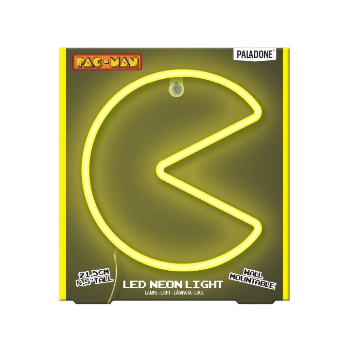 PALADONE - Pac Man Wall Mountable LED Neon Light