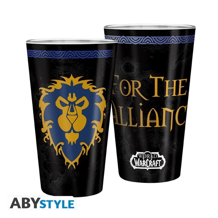 ABYSTYLE WORLD OF WARCRAFT - Bicchiere 400ml: "Alleanza"
