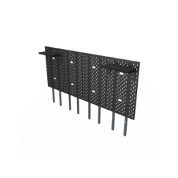 DEZCTOP DESK PANNELLI KIT 4 PEZZI PER SCRIVANIA 160 NERO E NOCE AC-BF.