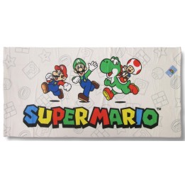NINTENDO: SUPER MARIO - Asciugamano / Telo mare "Mario Luigi & Toad" (70 x 140cm)