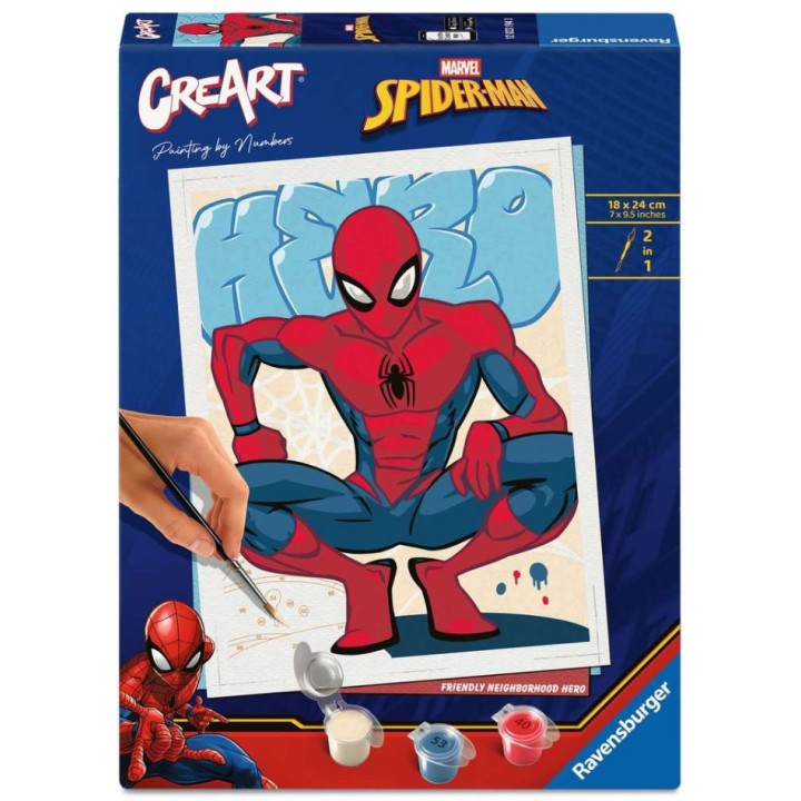 RAVENSBURGER CreArt Serie Trend D - Spiderman