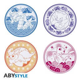 ABYSTYLE POKEMON - Set di 4 piatti : Japanese Style