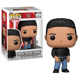 FUNKO POP WWE - 189 The Rock With Fann Pack 9cm