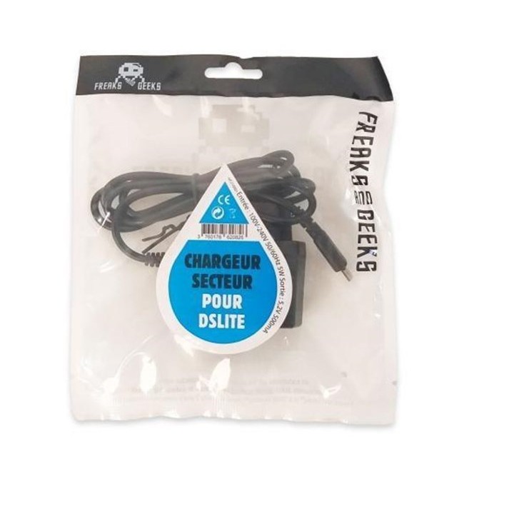 DS Lite AC Adapter (in freaks and geeks bags + labels)