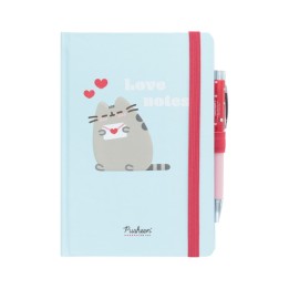 ERIK.QUADERNO PREMIUM A5 CON PENNA PROIETTORE PUSHEEN PURRFECT LOVE COLLECTION