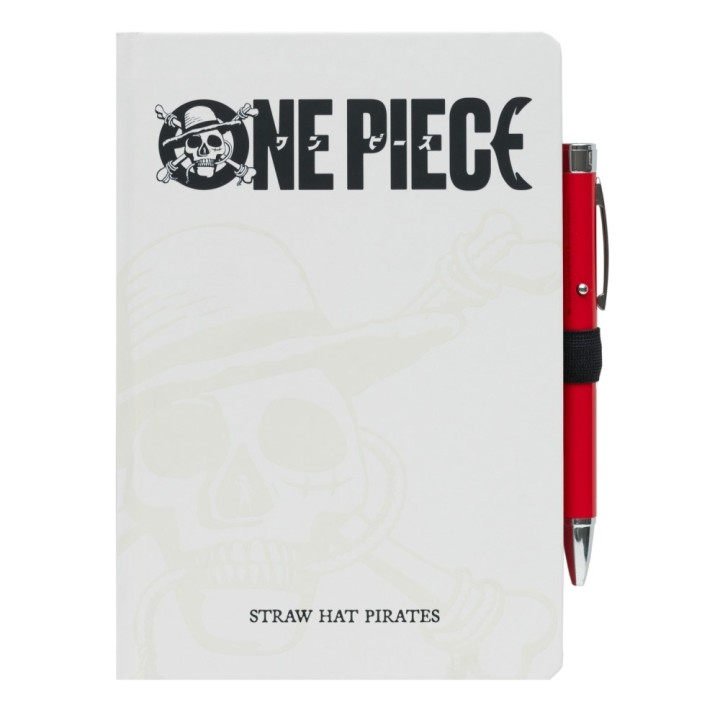 ERIK.QUADERNO PREMIUM A5 CON PENNA PROIETTORE ONE PIECE NETFLIX