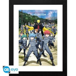 ABYSTYLE ASSASSINATION CLASSROOM - Poster incorniciato: "3-E Class" (.